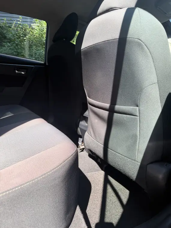 Toyota rear seat