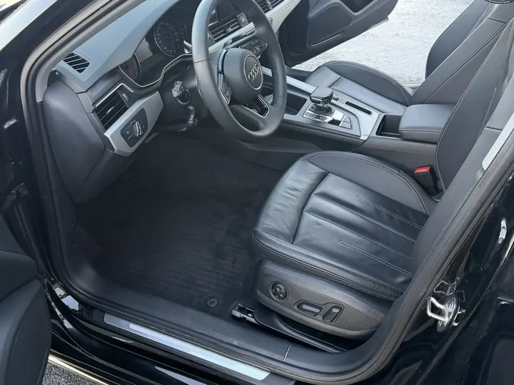 Audi leather driver seat